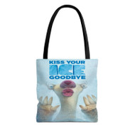 Onyourcases Ice Age Collision Course Custom Personalized Tote Bag Canvas Bag Pouch Pocket Bag Book School Hang Out Polyester Cotton Bags All Over Print Tote Bag Work Travel Bags Fashionable New Totebag