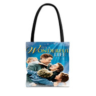 Onyourcases It s a Wonderful Life Custom Personalized Tote Bag Canvas Bag Pouch Pocket Bag Book School Hang Out Polyester Cotton Bags All Over Print Tote Bag Work Travel Bags Fashionable New Totebag