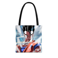 Onyourcases Mystic Gohan Custom Personalized Tote Bag Canvas Bag Pouch Pocket Bag Book School Hang Out Polyester Cotton Bags All Over Print Tote Bag Work Travel Bags Fashionable New Totebag