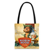 Onyourcases The Adventures of Robin Hood Custom Personalized Tote Bag Canvas Bag Pouch Pocket Bag Book School Hang Out Polyester Cotton Bags All Over Print Tote Bag Work Travel Bags Fashionable New Totebag