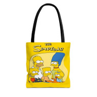 Onyourcases The Simpsons 1989 Custom Personalized Tote Bag Canvas Bag Pouch Pocket Bag Book School Hang Out Polyester Cotton Bags All Over Print Tote Bag Work Travel Bags Fashionable New Totebag