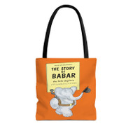 Onyourcases Babar The Elephant Custom Personalized Tote Bag Awesome Canvas Bag Pouch Pocket Bag Book School Hang Out Polyester Cotton Bags All Over Print Tote Bag Work Travel Bags Fashionable Totebag