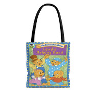 Onyourcases Berenstain Bears Lend a Helping Hand Custom Personalized Tote Bag Awesome Canvas Bag Pouch Pocket Bag Book School Hang Out Polyester Cotton Bags All Over Print Tote Bag Work Travel Bags Fashionable Totebag