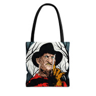 Onyourcases Freddy Krueger Trending Custom Personalized Tote Bag Awesome Canvas Bag Pouch Pocket Bag Book School Hang Out Polyester Cotton Bags All Over Print Tote Bag Work Travel Bags Fashionable Totebag