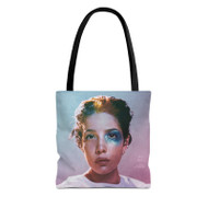 Onyourcases Halsey Manic Trending Custom Personalized Tote Bag Awesome Canvas Bag Pouch Pocket Bag Book School Hang Out Polyester Cotton Bags All Over Print Tote Bag Work Travel Bags Fashionable Totebag