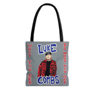 Onyourcases Luke Combs What You See Is What You Get Custom Personalized Tote Bag Awesome Canvas Bag Pouch Pocket Bag Book School Hang Out Polyester Cotton Bags All Over Print Tote Bag Work Travel Bags Fashionable Totebag