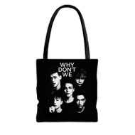 Onyourcases Why Don t we Trending Custom Personalized Tote Bag Awesome Canvas Bag Pouch Pocket Bag Book School Hang Out Polyester Cotton Bags All Over Print Tote Bag Work Travel Bags Fashionable Totebag