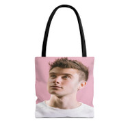 Onyourcases Alec Benjamin Custom Personalized Tote Bag Canvas Bag Pouch Pocket Bag Book School Hang Out Polyester Cotton Bags Tote Bag Work Travel Bags Fashionable Totebag