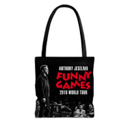 Onyourcases Anthony Jeselnik Funny Games Custom Personalized Tote Bag Canvas Bag Pouch Pocket Bag Book School Hang Out Polyester Cotton Bags Tote Bag Work Travel Bags Fashionable Totebag