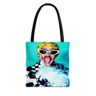 Onyourcases Cardi B Sell Custom Personalized Tote Bag Canvas Bag Pouch Pocket Bag Book School Hang Out Polyester Cotton Bags Tote Bag Work Travel Bags Fashionable Totebag