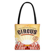 Onyourcases Circus Poster Custom Personalized Tote Bag Canvas Bag Pouch Pocket Bag Book School Hang Out Polyester Cotton Bags Tote Bag Work Travel Bags Fashionable Totebag