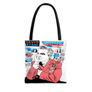 Onyourcases David Byrne American Utopia Top Custom Personalized Tote Bag Canvas Bag Pouch Pocket Bag Book School Hang Out Polyester Cotton Bags Tote Bag Work Travel Bags Fashionable Totebag