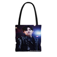 Onyourcases Dimash Kudaibergen Custom Personalized Tote Bag Canvas Bag Pouch Pocket Bag Book School Hang Out Polyester Cotton Bags Tote Bag Work Travel Bags Fashionable Totebag