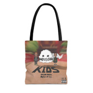 Onyourcases Kids See Ghosts Custom Personalized Tote Bag Canvas Bag Pouch Pocket Bag Book School Hang Out Polyester Cotton Bags Tote Bag Work Travel Bags Fashionable Totebag