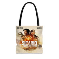 Onyourcases Sicario La Guerre Des Cartels Custom Personalized Tote Bag Canvas Bag Pouch Pocket Bag Book School Hang Out Polyester Cotton Bags Tote Bag Work Travel Bags Fashionable Totebag