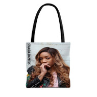 Onyourcases Staasia Daniels Custom Personalized Tote Bag Canvas Bag Pouch Pocket Bag Book School Hang Out Polyester Cotton Bags Tote Bag Work Travel Bags Fashionable Totebag