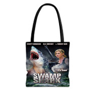 Onyourcases Swamp Shark Custom Personalized Tote Bag Canvas Bag Pouch Pocket Bag Book School Hang Out Polyester Cotton Bags Tote Bag Work Travel Bags Fashionable Totebag