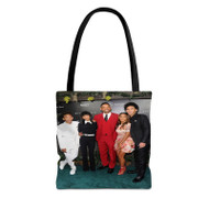 Onyourcases Will Smith Family Custom Personalized Tote Bag Canvas Bag Pouch Pocket Bag Book School Hang Out Polyester Cotton Bags Tote Bag Work Travel Bags Fashionable Totebag