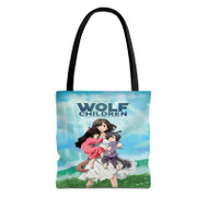 Onyourcases Wolf Children Custom Personalized Tote Bag Canvas Bag Pouch Pocket Bag Book School Hang Out Polyester Cotton Bags Tote Bag Work Travel Bags Fashionable Totebag