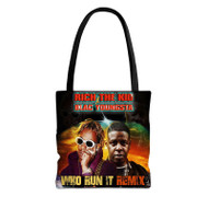 Onyourcases Blac Youngsta Rich The Kid Who Run It Custom Personalized Tote Bag Canvas Bag Pouch Pocket Bag Book School Polyester Cotton Bags All Over Print Tote Bag Work Travel Bags Fashionable Totebag