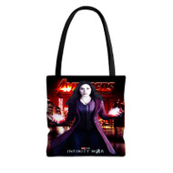 Onyourcases Elizabeth Olsen Wanda Maximoff infinity war Custom Personalized Tote Bag Canvas Bag Pouch Pocket Bag Book School Polyester Cotton Bags All Over Print Tote Bag Work Travel Bags Fashionable Totebag