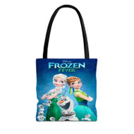 Onyourcases Frozen Fever Custom Personalized Tote Bag Canvas Bag Pouch Pocket Bag Book School Polyester Cotton Bags All Over Print Tote Bag Work Travel Bags Fashionable Totebag