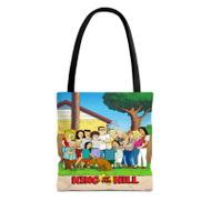 Onyourcases King of the Hill Characters Custom Personalized Tote Bag Canvas Bag Pouch Pocket Bag Book School Polyester Cotton Bags All Over Print Tote Bag Work Travel Bags Fashionable Totebag