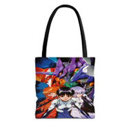 Onyourcases Neon Genesis Evangelion Robot Custom Personalized Tote Bag Canvas Bag Pouch Pocket Bag Book School Polyester Cotton Bags All Over Print Tote Bag Work Travel Bags Fashionable Totebag