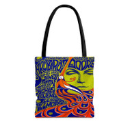 Onyourcases Psychedelic Custom Personalized Tote Bag Canvas Bag Pouch Pocket Bag Book School Polyester Cotton Bags All Over Print Tote Bag Work Travel Bags Fashionable Totebag