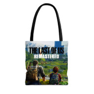 Onyourcases The Last Of Us Remastered Ellie and Joel Custom Personalized Tote Bag Canvas Bag Pouch Pocket Bag Book School Polyester Cotton Bags All Over Print Tote Bag Work Travel Bags Fashionable Totebag