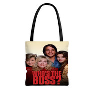 Onyourcases Who s The Boss Custom Personalized Tote Bag Canvas Bag Pouch Pocket Bag Book School Polyester Cotton Bags All Over Print Tote Bag Work Travel Bags Fashionable Totebag