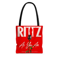 Onyourcases As You Are Rittz Custom Personalized Tote Bag Canvas Bag Pouch Pocket Bag School Hang Out Polyester Cotton Bags All Over Print Tote Bag Travel Bags Fashionable Totebag