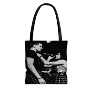 Onyourcases G Eazy and Halsey Art Custom Personalized Tote Bag Canvas Bag Pouch Pocket Bag School Hang Out Polyester Cotton Bags All Over Print Tote Bag Travel Bags Fashionable Totebag