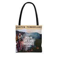 Onyourcases Justin Timberlake The Man Of The Woods Tour Custom Personalized Tote Bag Canvas Bag Pouch Pocket Bag School Hang Out Polyester Cotton Bags All Over Print Tote Bag Travel Bags Fashionable Totebag