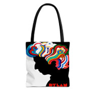 Onyourcases Milton Glaser Bob Dylan Custom Personalized Tote Bag Canvas Bag Pouch Pocket Bag School Hang Out Polyester Cotton Bags All Over Print Tote Bag Travel Bags Fashionable Totebag