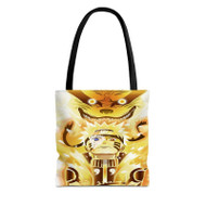 Onyourcases The Nine Tails Jinchuuriki Naruto Shippuden Custom Personalized Tote Bag Canvas Bag Pouch Pocket Bag School Hang Out Polyester Cotton Bags All Over Print Tote Bag Travel Bags Fashionable Totebag