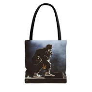 Onyourcases Travi Scott Art Custom Personalized Tote Bag Canvas Bag Pouch Pocket Bag School Hang Out Polyester Cotton Bags All Over Print Tote Bag Travel Bags Fashionable Totebag