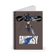 Onyourcases Akira Final Fantasy Custom Spiral Notebook Ruled Line 118 Pages 59 Sheets 6 x 8 Inch 90 Gsm Paper School Work Business Notebook Blocknotes Schedule Diary Notes Journal