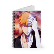 Onyourcases Bleach Face Products Custom Spiral Notebook Ruled Line 118 Pages 59 Sheets 6 x 8 Inch 90 Gsm Paper School Work Business Notebook Blocknotes Schedule Diary Notes Journal