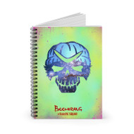 Onyourcases Boomerang Galaxy Suicide Squad Custom Spiral Notebook Ruled Line 118 Pages 59 Sheets 6 x 8 Inch 90 Gsm Paper School Work Business Notebook Blocknotes Schedule Diary Notes Journal