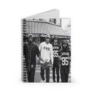 Onyourcases Flatbush Zombies Art Custom Spiral Notebook Ruled Line 118 Pages 59 Sheets 6 x 8 Inch 90 Gsm Paper School Work Business Notebook Blocknotes Schedule Diary Notes Journal