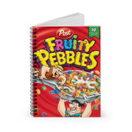 Onyourcases Fruity Pebbles Custom Spiral Notebook Ruled Line 118 Pages 59 Sheets 6 x 8 Inch 90 Gsm Paper School Work Business Notebook Blocknotes Schedule Diary Notes Journal