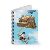 Onyourcases Gravity Falls Up Custom Spiral Notebook Ruled Line 118 Pages 59 Sheets 6 x 8 Inch 90 Gsm Paper School Work Business Notebook Blocknotes Schedule Diary Notes Journal