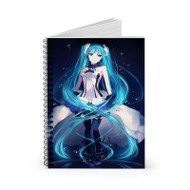 Onyourcases Hatsune Miku Vocaloid Great Custom Spiral Notebook Ruled Line 118 Pages 59 Sheets 6 x 8 Inch 90 Gsm Paper School Work Business Notebook Blocknotes Schedule Diary Notes Journal