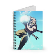 Onyourcases Kamehame of Master Roshi Custom Spiral Notebook Ruled Line 118 Pages 59 Sheets 6 x 8 Inch 90 Gsm Paper School Work Business Notebook Blocknotes Schedule Diary Notes Journal