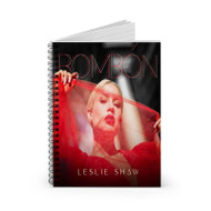 Onyourcases Leslie Shaw Bomb n Custom Spiral Notebook Ruled Line 118 Pages 59 Sheets 6 x 8 Inch 90 Gsm Paper School Work Business Notebook Blocknotes Schedule Diary Notes Journal