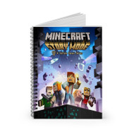 Onyourcases Minecraft Story Mode Custom Spiral Notebook Ruled Line 118 Pages 59 Sheets 6 x 8 Inch 90 Gsm Paper School Work Business Notebook Blocknotes Schedule Diary Notes Journal