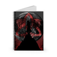 Onyourcases Sasuke Mangekyou Sharingan Custom Spiral Notebook Ruled Line 118 Pages 59 Sheets 6 x 8 Inch 90 Gsm Paper School Work Business Notebook Blocknotes Schedule Diary Notes Journal