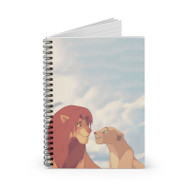 Onyourcases Simba and Nala Disney The Lion King Custom Spiral Notebook Ruled Line 118 Pages 59 Sheets 6 x 8 Inch 90 Gsm Paper School Work Business Notebook Blocknotes Schedule Diary Notes Journal