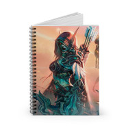 Onyourcases Sylvanas Queen of The Forsaken Custom Spiral Notebook Ruled Line 118 Pages 59 Sheets 6 x 8 Inch 90 Gsm Paper School Work Business Notebook Blocknotes Schedule Diary Notes Journal